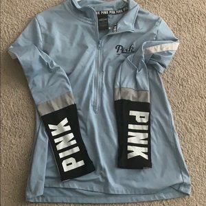 VS blue long sleeve top